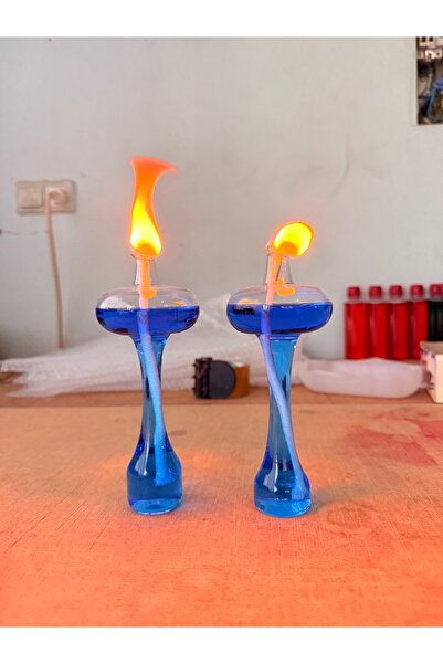 püür glass El Yapımı Hediyelik Kandil 2’li set