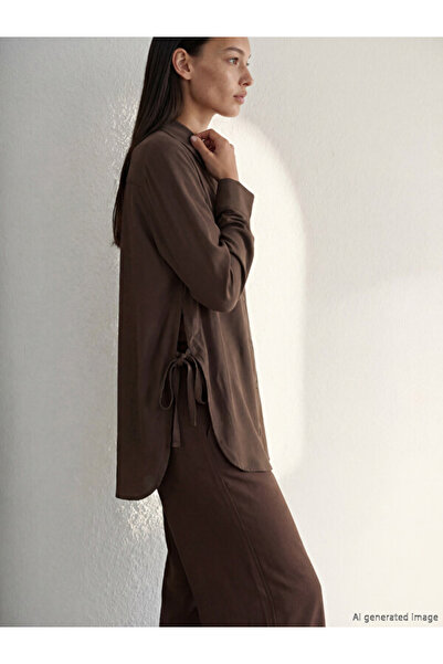 LC Waikiki Linen Blended Women's Shirt Tunic