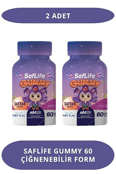 Nbt İlaç Saflife Gummy 60 Çiğnenebilir Form (2 Adet)