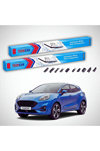 TEAMCAR Υαλοκαθαριστήρες Ford Puma Gen II SUV 2019-σήμερα |   Εμπρόσθιο Σετ Ε...