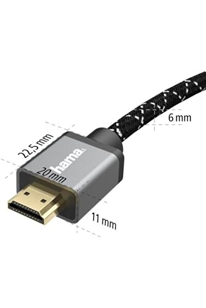 Yıldızan كابل HDMI فائق السرعة من متجر بارزالان، طرف معدني ذهبي، 8K، 2 متر 20...