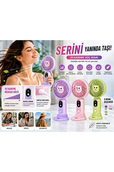 Genel Markalar 10 kademeli güc ayarı El pervanesi