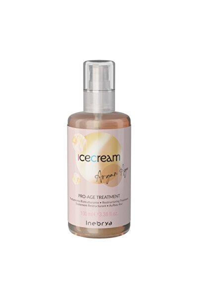 OEM Inebrya, Ice Cream Pro-Age, Ulei de Argan, Tratament Ulei pentru Păr, Rec...