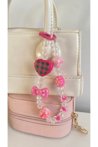 Sakura Konsept Butik Bead Bag and Phone Charm Pastel Color Whimsy Y2K Charm