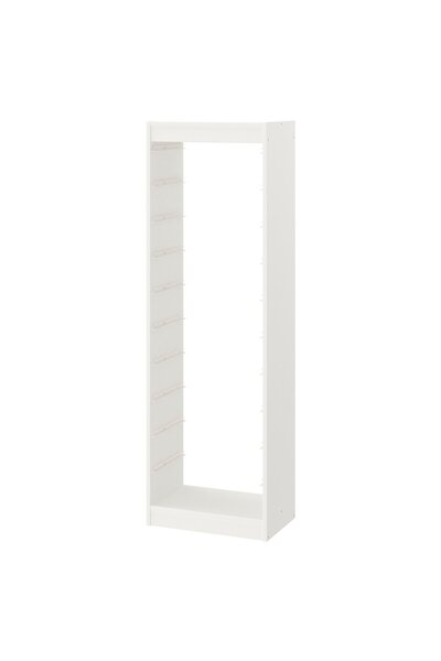 Trofast frame, white, 46 x 30 x 145 cm