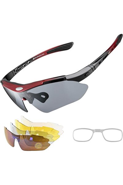 ROCKBROS Polarized Sports Sunglasses UV Protection Cycling Glasses Outdoor