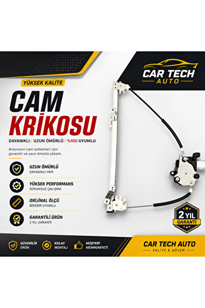 Renault 19 Sol Ön Elektrikli Cam Krikosu