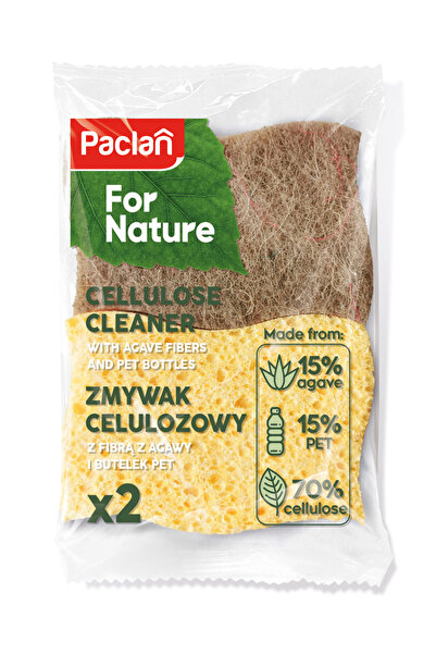 Paclan Burete Celuloza For Nature, 2 bucati/set