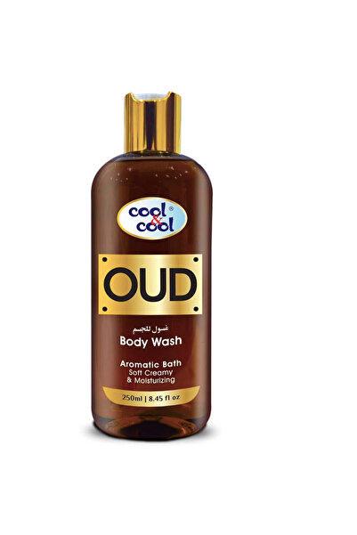 COOL & COOL Oud Body Wash 250 ML- Alcohol-Free, Enriched with Vitamin E, Soft...