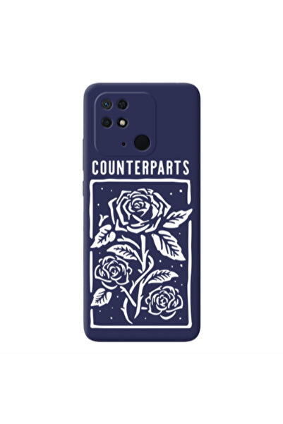 Other Xiaomi Redmi 10C Counterparts Dark blue Colored Silicone TPU Θήκη
