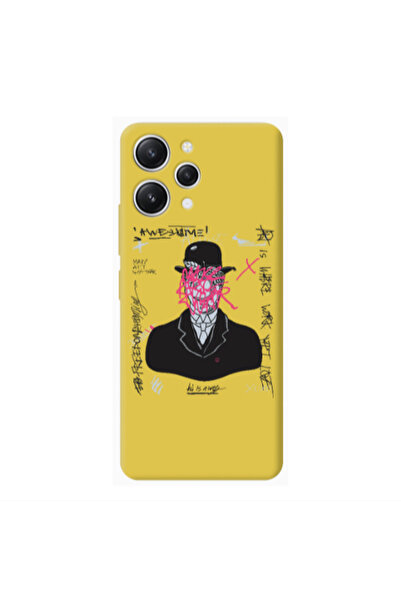Other Xiaomi Redmi 12 Awes Yellow Colored Silicone TPU Θήκη