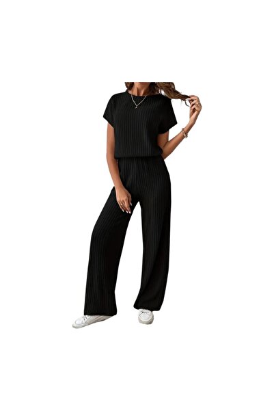 JAMES Women's Ribbed Jumpsuit – Effortless Style & Comfort