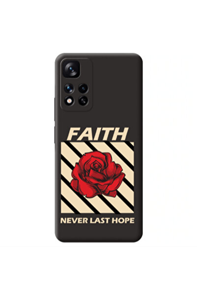 Other Xiaomi Redmi Note 11 Pro 5G Faith Never Last Hope Black Colored Silicon...