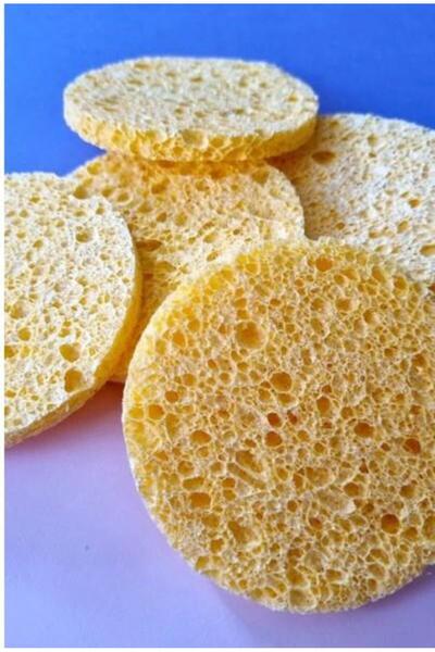 Raneel Kazançlı Alışveriş Facial Cleansing Sponge Oval Yellow