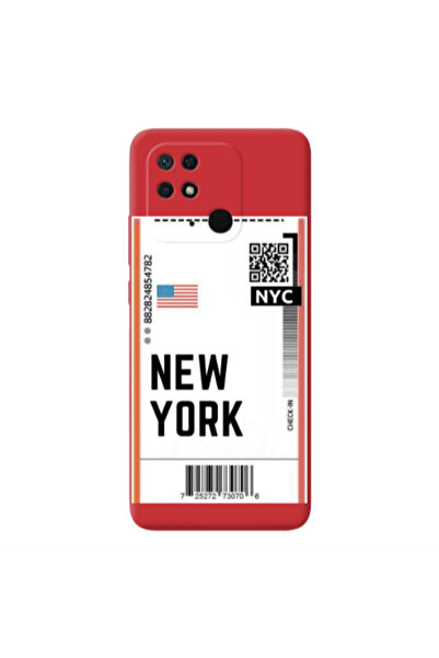 Other Xiaomi Redmi 10C New York NYC Red Colored Silicone TPU Θήκη