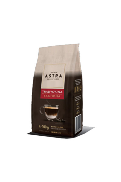Astra Cafea macinata Astra, traditionala, 100g, din amestec de boabe din Asia...