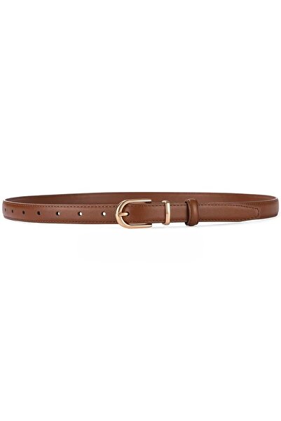 Marquise Curea dama C-187, piele naturala, Maro