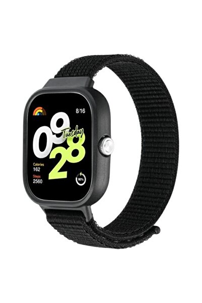 Beline Curea de nailon neagră pentru Xiaomi Redmi Watch 4