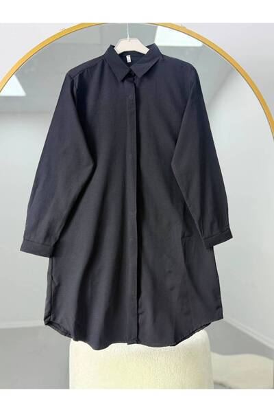 YILMAZBARMAZ Basic Oversize Tunic Shirt