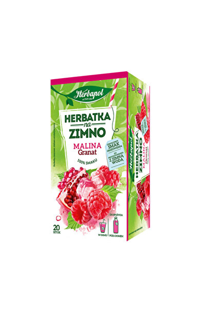 Herbapol Ceai rece Herbapol, Malina si Granat, 20 plicuri, 36g