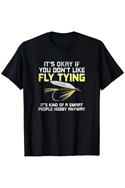 212Wear Men's T-Shirt Funny Fly Quote Tee Machine Washable Shirt Anglers Blac...