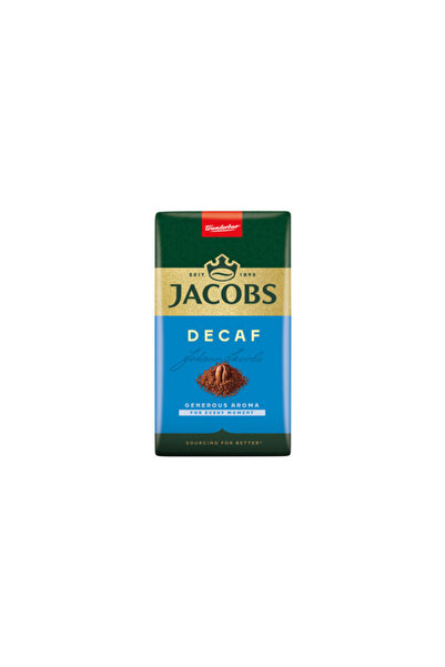 Jacobs Cafea macinata Kronung Decaff, 250 g, fara cofeina, aroma bogata, amba...