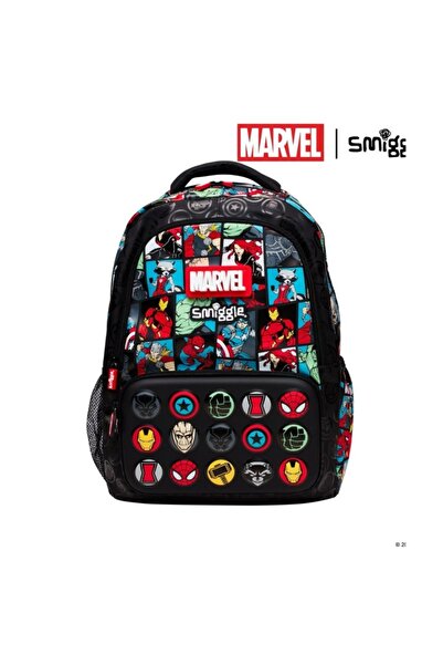 SMIGGLE - Marvel Klasik Sırt Çantası Erkek Çocuk Okul Sırt Çantası