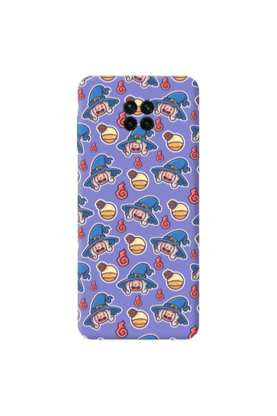 Other Xiaomi Redmi Note 9 Pro Sweet Witch Purple Colored Silicone TPU Θήκη