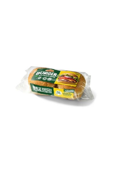 Generic Brand Chifla Burger, Oskroba, 220g, continut de faina de grau, cu sem...