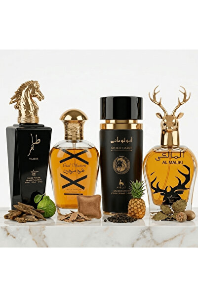 Ayelet Σετ 4 Ανδρικών Ανατολίτικων Αρωμάτων 100 ML - Tahir + Oud Modern + Apo...