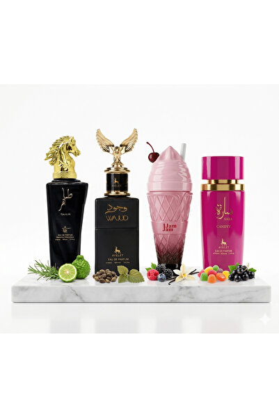 Ayelet Set 4 Parfumuri Orientale 100 ML (2 x Femei + 2 x Bărbați) - Tahir + W...