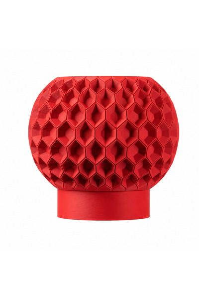 PrintForge Vaza Prism, PrintForge®, printata 3D, 21x21x20 cm, fabricata din P...