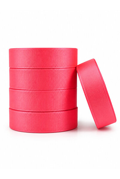 OEM Set de 5 benzi grosgrain Roz 2.5 cm