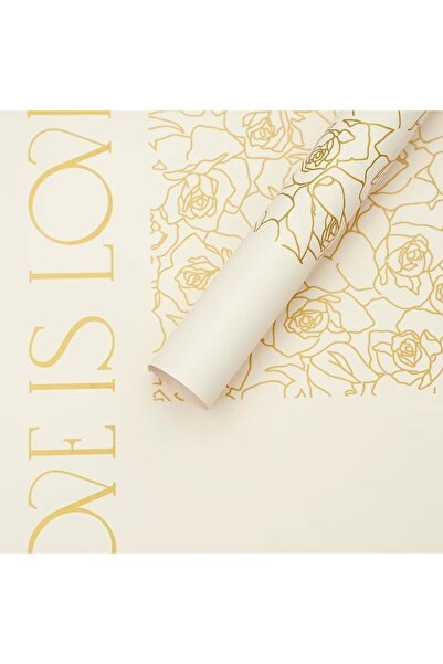 OEM Cellophane for Flowers Plastic Beige 57x57 cm