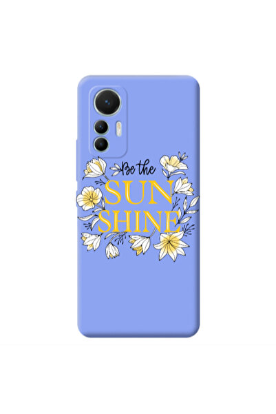 Other Xiaomi Mi 12 Lite Sun Shine Light Purple Colored Silicone TPU Θήκη