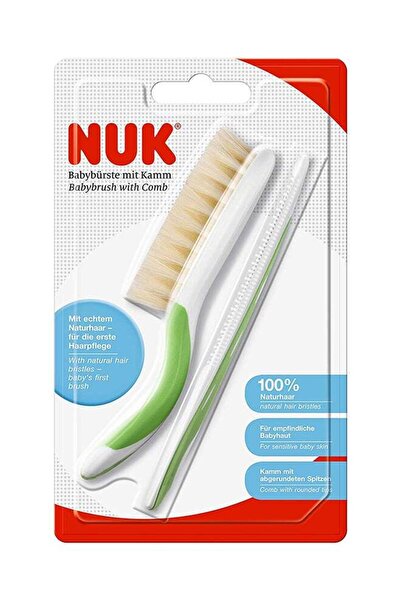 Nuk BABY BRUSH WITH COMB 0205