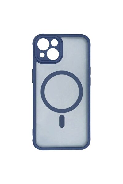 OEM Πλήρως Ματ Υβριδική Θήκη MagSafe Mag Cover Μπλε (iPhone 13) - MT82316