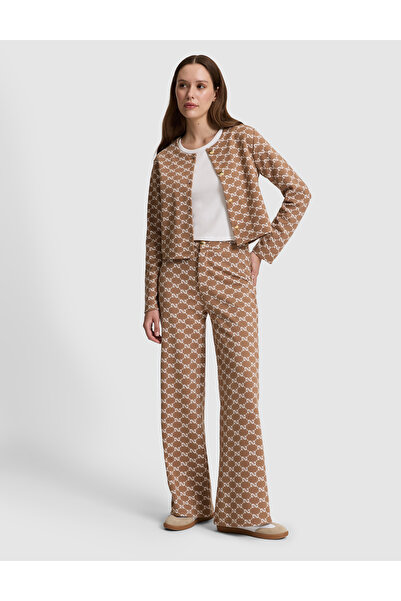 Pierre Cardin Beige Flare Fit Sweatpants 50320587-Vr011