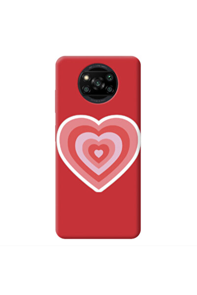 Other Xiaomi Poco X3 /X3 Pro My Heart Is Yours Red Colored Silicone TPU Θήκη