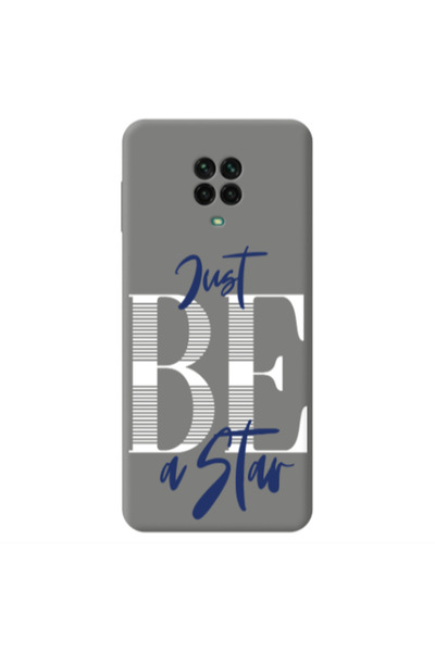 Other Xiaomi Redmi Note 9 Pro Just Be a Star Grey Colored Silicone TPU Θήκη
