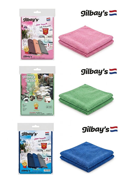 BATES HOUSE İlbay 3lü Mikrofiber Temizlik Bezleri