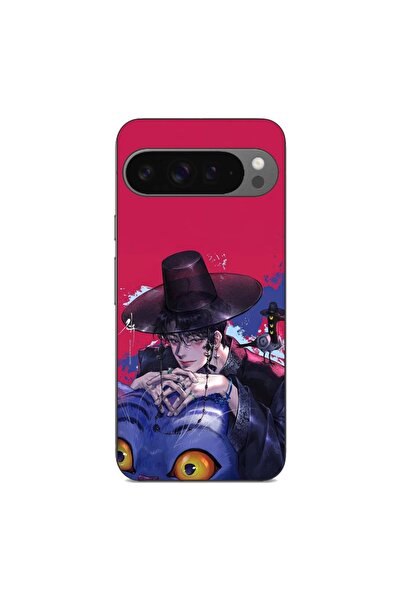 OEM Θήκη συμβατή με Google Pixel 9 Pro XL Σιλικόνης TPU Μοντέλο KPop Demon Hu...