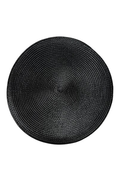 OEM Σετ 6 Μαύρων Θηκών για Πιάτα από PVC, 38 εκ. (για επάνω και κάτω μέρος)