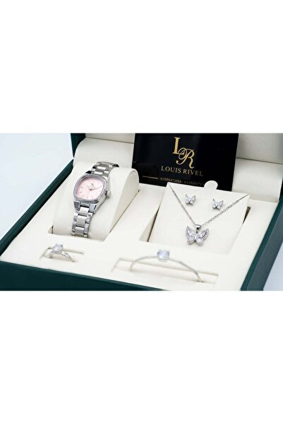 LOUIS RIVEL Women's Watch Set with Luxurious Design and Elegant Details