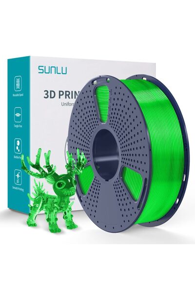 Sunlu TPU Transparent Green 1.75mm 0.5KG