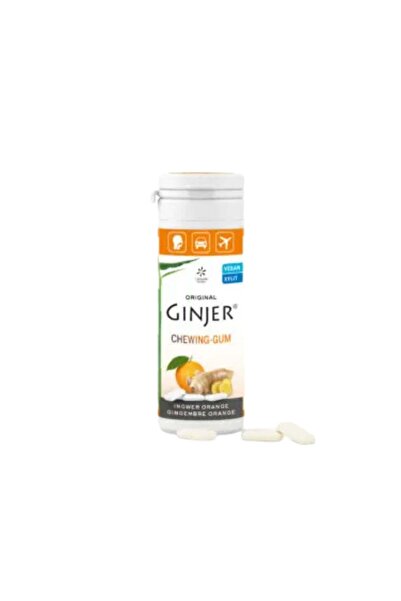 Lemon Ginger and Orange Sugar-Free Chewing Gum with Local Ingredients 30g