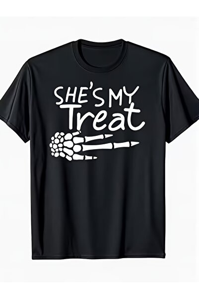 17 seramik Men'S Round-Neck Pure T-Shirt, All-Season Wear, Creative Skeleton ...