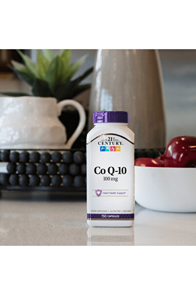 21st Century CoQ-10 100 mg, 150 Capsule