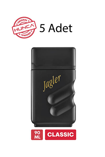 Jagler Classic Erkek Parfümü Edt 90 ml 5 Adet