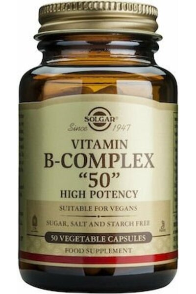 Solgar Formula B Complex 50, 50veg.caps
